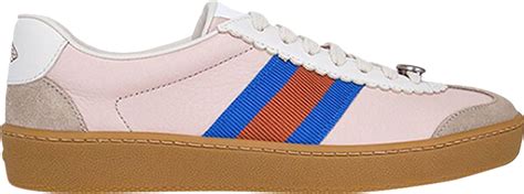 Gucci Wmns G74 Web Low 'Pink Oatmeal' 2021